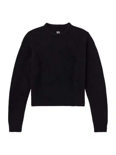 Rick Owens Alpaca Wool-Blend Crewneck Sweater - Men | Thumbnail 1 Rick Owens Alpaca Wool-Blend Crewneck Sweater - Men | Thumbnail 1