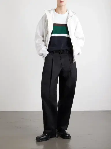 Sacai Chusen-Dyed Cotton-Jersey T-Shirt - Men | Thumbnail 2 Sacai Chusen-Dyed Cotton-Jersey T-Shirt - Men | Thumbnail 2