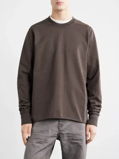 DRKSHDW by Rick Owens Cotton-Jersey Sweatshirt - Men | Thumbnail 3 DRKSHDW by Rick Owens Cotton-Jersey Sweatshirt - Men | Thumbnail 3