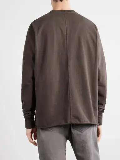 DRKSHDW by Rick Owens Cotton-Jersey Sweatshirt - Men | Thumbnail 4 DRKSHDW by Rick Owens Cotton-Jersey Sweatshirt - Men | Thumbnail 4