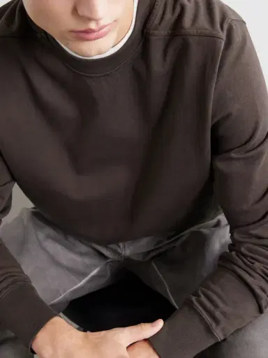 DRKSHDW by Rick Owens Cotton-Jersey Sweatshirt - Men | Thumbnail 5 DRKSHDW by Rick Owens Cotton-Jersey Sweatshirt - Men | Thumbnail 5