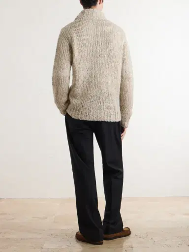 Barena Alpaca, Wool and Linen-Blend Cardigan - Men | Thumbnail 4 Barena Alpaca, Wool and Linen-Blend Cardigan - Men | Thumbnail 4