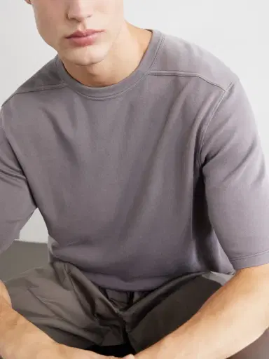 Rick Owens Brad Cotton-Jersey T-Shirt - Men | Thumbnail 5
