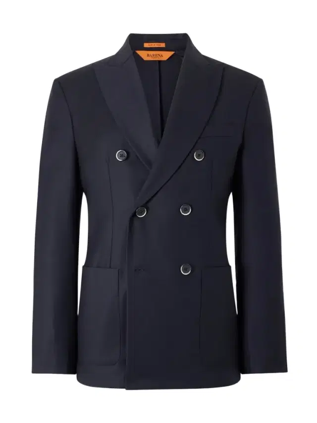 Barena Doria Double-Breasted Wool-Blend Blazer - Men