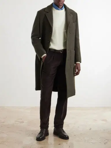 Massimo Alba Florio10 Virgin Wool Coat - Men | Thumbnail 2 Massimo Alba Florio10 Virgin Wool Coat - Men | Thumbnail 2