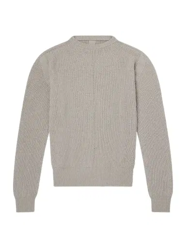 Rick Owens Fisherman Virgin Wool Sweater - Men | Thumbnail 1 Rick Owens Fisherman Virgin Wool Sweater - Men | Thumbnail 1