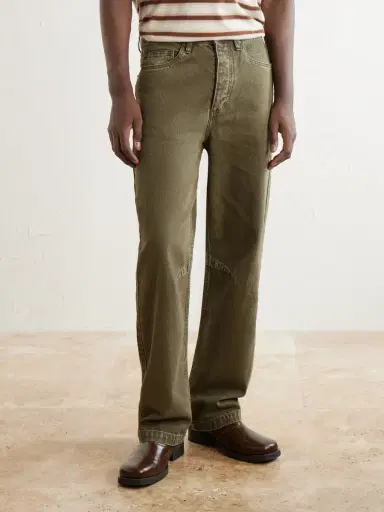 MANAAKI Pita Straight-Leg Garment-Dyed Jeans - Men | Thumbnail 3 MANAAKI Pita Straight-Leg Garment-Dyed Jeans - Men | Thumbnail 3
