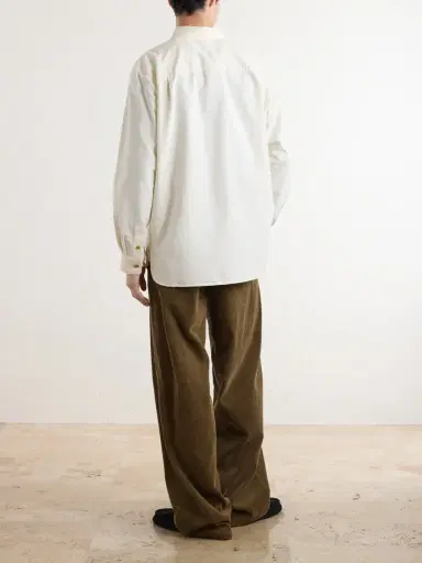 A.P.C. Mateo Logo-Embroidered Cotton Shirt - Men | Thumbnail 4