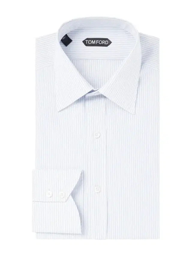 Tom Ford Striped Cotton-Poplin Shirt - Men