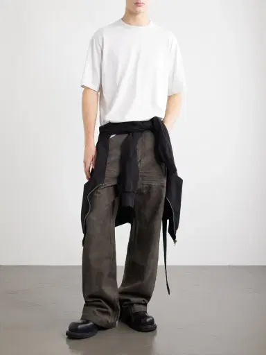 DRKSHDW by Rick Owens Brad Cotton-Jersey T-Shirt - Men | Thumbnail 2