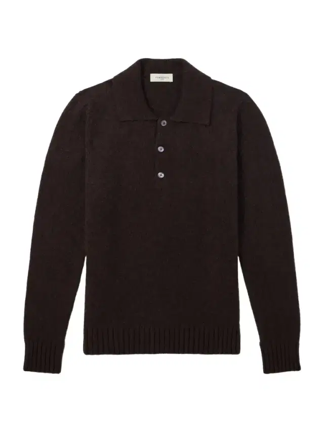 PIACENZA 1733 Cashmere and Silk-Blend Polo Sweater - Men