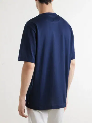 ELEVENTY Cotton-Jersey T-Shirt - Men | Thumbnail 4