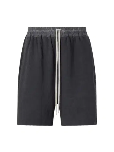 DRKSHDW by Rick Owens Straight-Leg Cotton-Jersey Drawstring Shorts - Men | Thumbnail 1