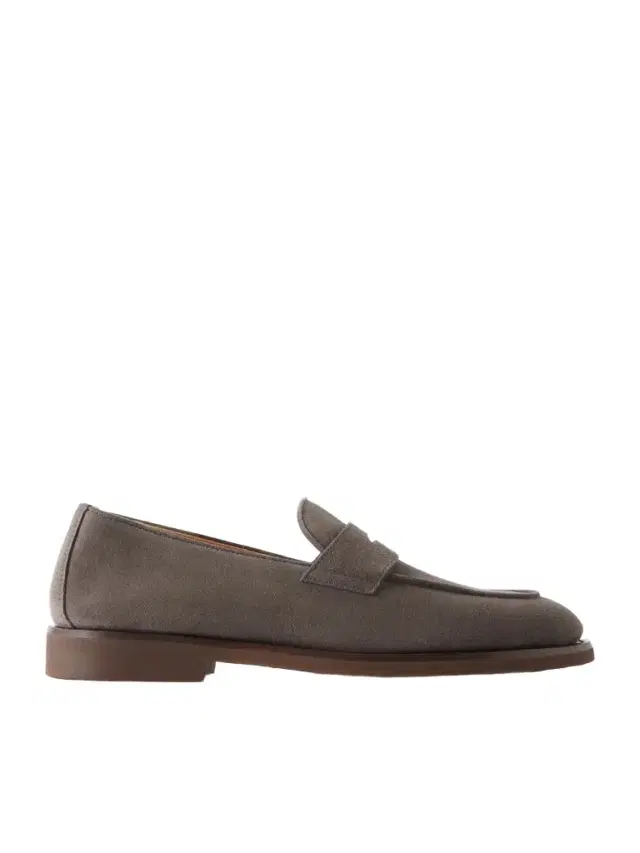 Flex Suede Penny Loafers - Men