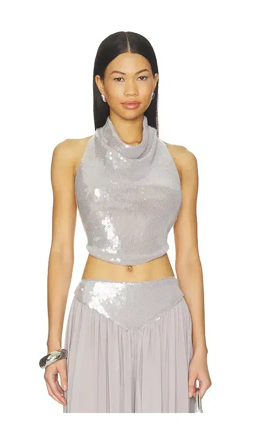 retrofete Pyna Sequin Top