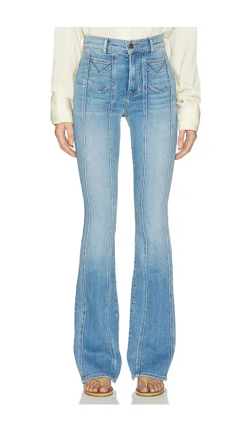 Veronica Beard Beverly High Rise Skinny Flare Jean