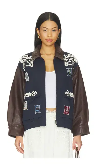 Sea Georgie Sportswear Embroided Jacket | Thumbnail 1 Sea Georgie Sportswear Embroided Jacket | Thumbnail 1