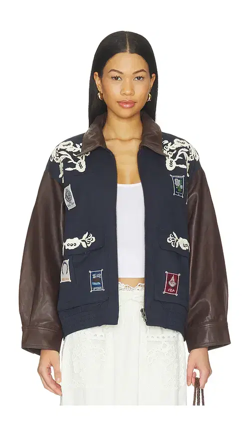 Sea Georgie Sportswear Embroided Jacket