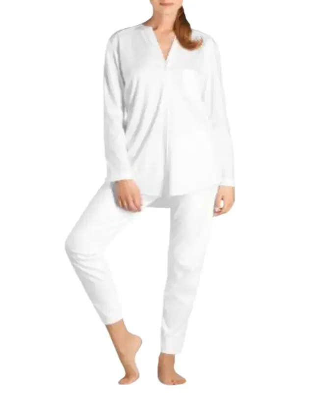 Hanro Pure Essence Two-Piece Pajama Set