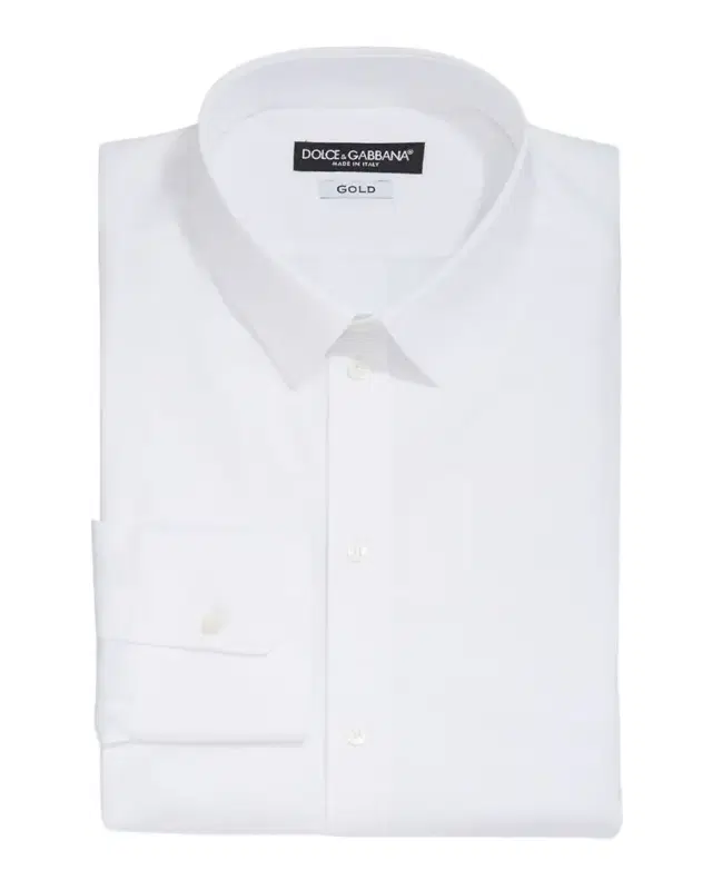 Dolce & Gabbana Men's Solid Dress Shirt