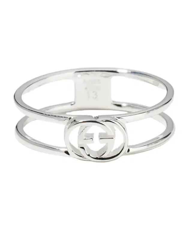 Gucci Interlocking G 6mm Ring