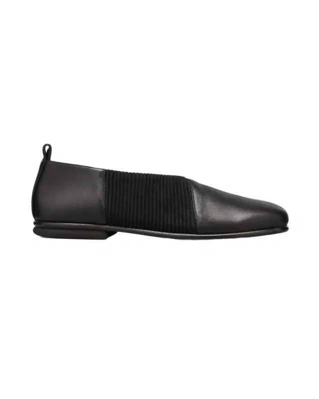 Gray Matters Mara Leather and Suede Ballerina Flats