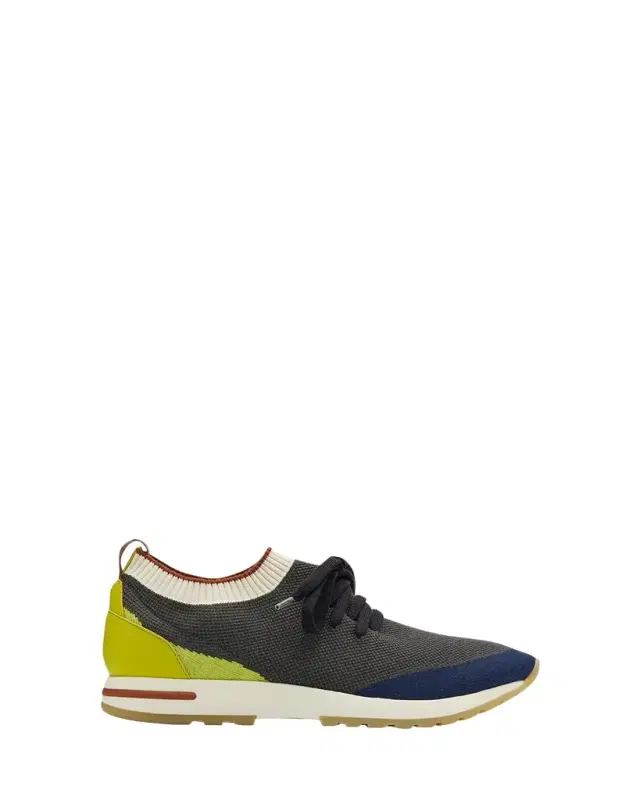 Loro Piana Men's Flexy Walk Knit Trainer Sneakers
