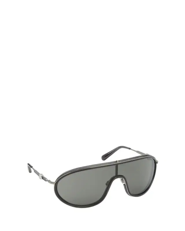 Moncler Lunettes Vangarde Metal Shield Sunglasses