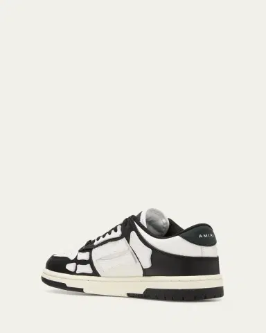 Amiri Skel Bicolor Leather Low-Top Sneakers | Thumbnail 4