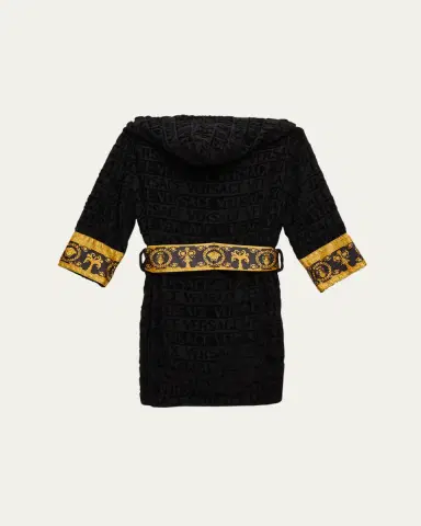 Versace Kid's Bath Robe, Size 2-12 | Thumbnail 2 Versace Kid's Bath Robe, Size 2-12 | Thumbnail 2