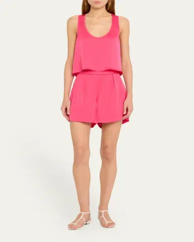 Ramy Brook Margaret Cropped Racerback Tank Top | Thumbnail 2 Ramy Brook Margaret Cropped Racerback Tank Top | Thumbnail 2