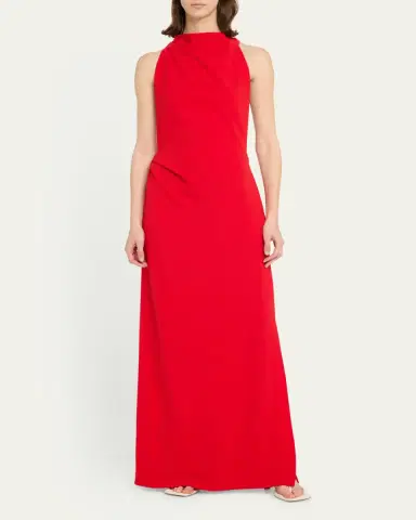 Proenza Schouler Faye Backless Matte Crepe Gown | Thumbnail 2 Proenza Schouler Faye Backless Matte Crepe Gown | Thumbnail 2
