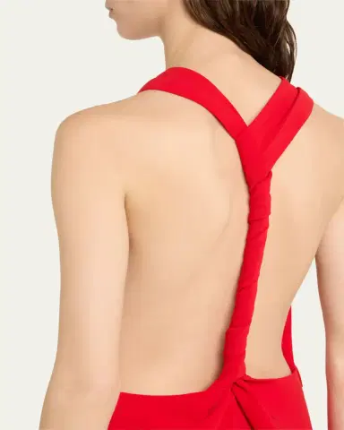 Proenza Schouler Faye Backless Matte Crepe Gown | Thumbnail 5 Proenza Schouler Faye Backless Matte Crepe Gown | Thumbnail 5