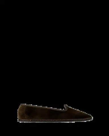 Vibi Venezia Suede Easy Loafer Slippers | Thumbnail 2