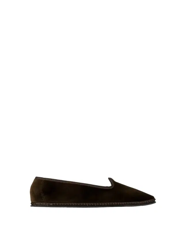 Vibi Venezia Suede Easy Loafer Slippers