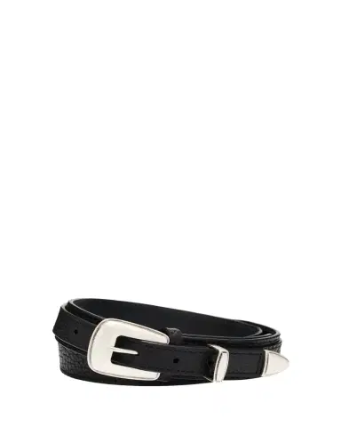 Lemaire Men's Soft Leather Western Belt | Thumbnail 1