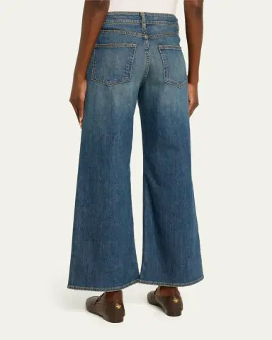 Nili Lotan Marlene Wide-Leg Jeans | Thumbnail 3