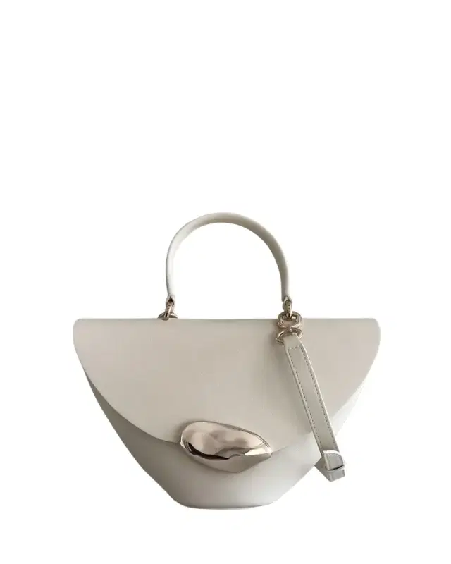 ESHA SONI Orb Flap Leather Top-Handle Bag