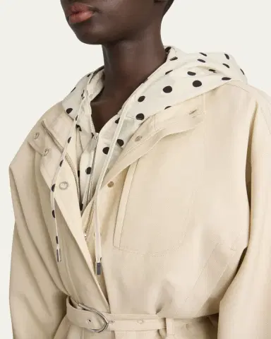 Jacquemus Ciro Belted Wool-Blend Jacket | Thumbnail 5