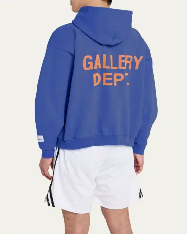 GALLERY DEPARTMENT Men's Terry 90s Logo Hoodie | Thumbnail 3 GALLERY DEPARTMENT Men's Terry 90s Logo Hoodie | Thumbnail 3