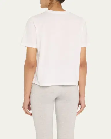 Skims Poly Cotton Jersey T-Shirt | Thumbnail 3 Skims Poly Cotton Jersey T-Shirt | Thumbnail 3