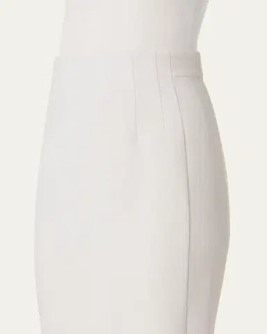 Akris Double-Face Wool Crepe Pencil Skirt | Thumbnail 5