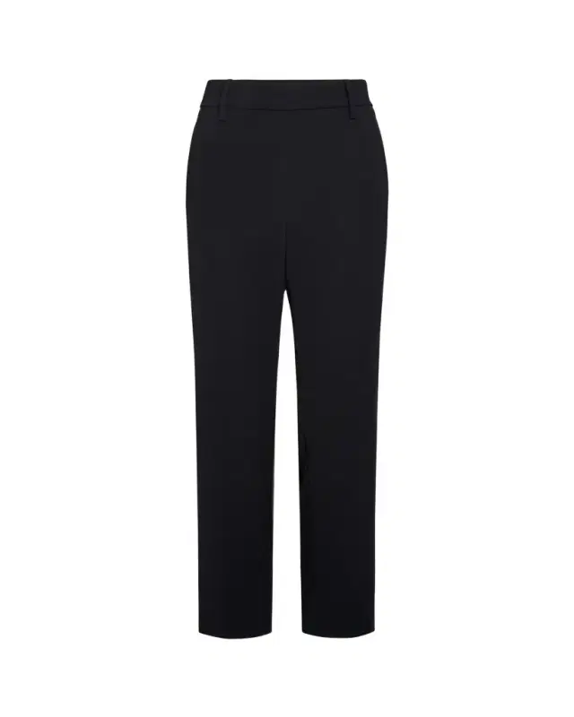 Mid-Rise Tapered Pull-On Pants