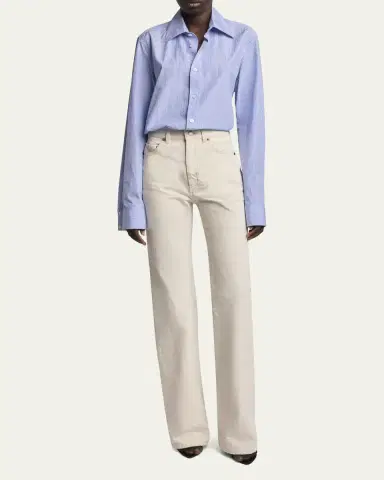 Saint Laurent Straight Denim Pants | Thumbnail 2 Saint Laurent Straight Denim Pants | Thumbnail 2