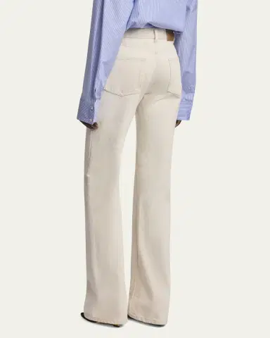 Saint Laurent Straight Denim Pants | Thumbnail 3 Saint Laurent Straight Denim Pants | Thumbnail 3