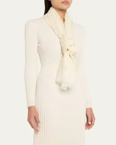 JANAVI INDIA Blooming Garden Cashmere Scarf | Thumbnail 2 JANAVI INDIA Blooming Garden Cashmere Scarf | Thumbnail 2