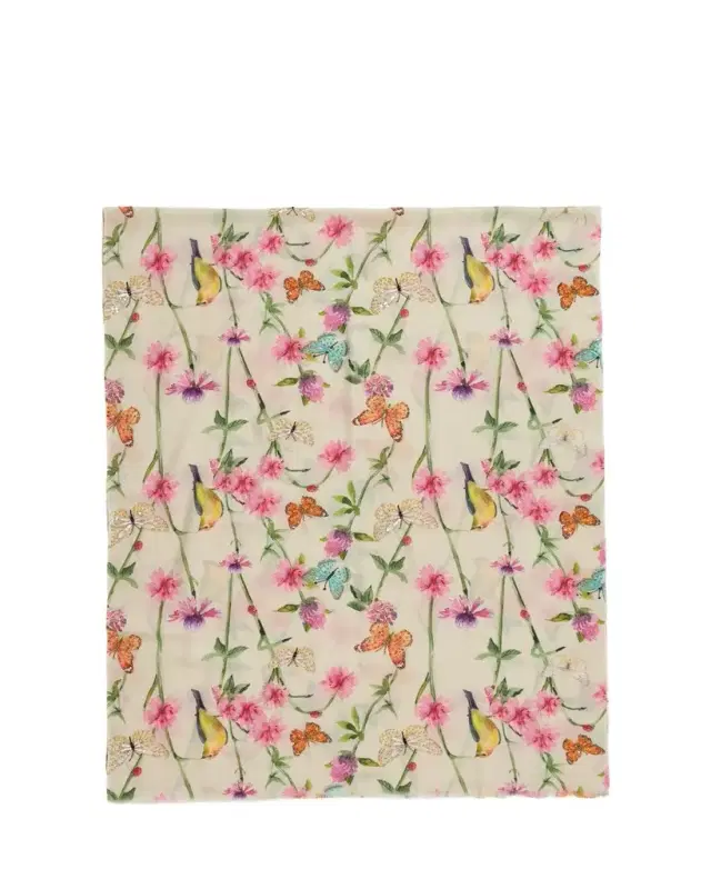 JANAVI INDIA Wings To Fly Wool Blend Scarf