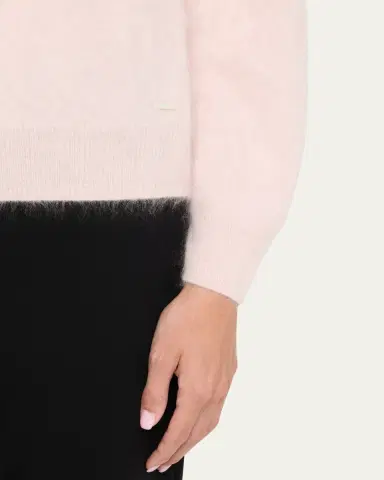 Akris Brushed Cashmere Crewneck Sweater | Thumbnail 13 Akris Brushed Cashmere Crewneck Sweater | Thumbnail 13