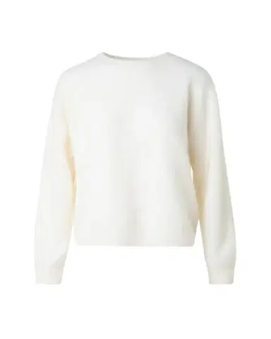 Akris Brushed Cashmere Crewneck Sweater | Thumbnail 1 Akris Brushed Cashmere Crewneck Sweater | Thumbnail 1