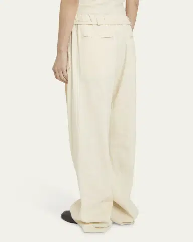 Proenza Schouler White Label Magnus Linen Slub Pants | Thumbnail 3 Proenza Schouler White Label Magnus Linen Slub Pants | Thumbnail 3